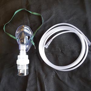 Nebulizer, 7', Oxy-Star Tubing, Pediatric Aerosol Elongated Mask, Elongated 22mm connector (1/EA 50/CS) by Med-Tech Resource, LLC  ID MTR-22886